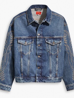 Levi's Made And Crafted Oversized Type 3 Trucker Jacket Denim Size