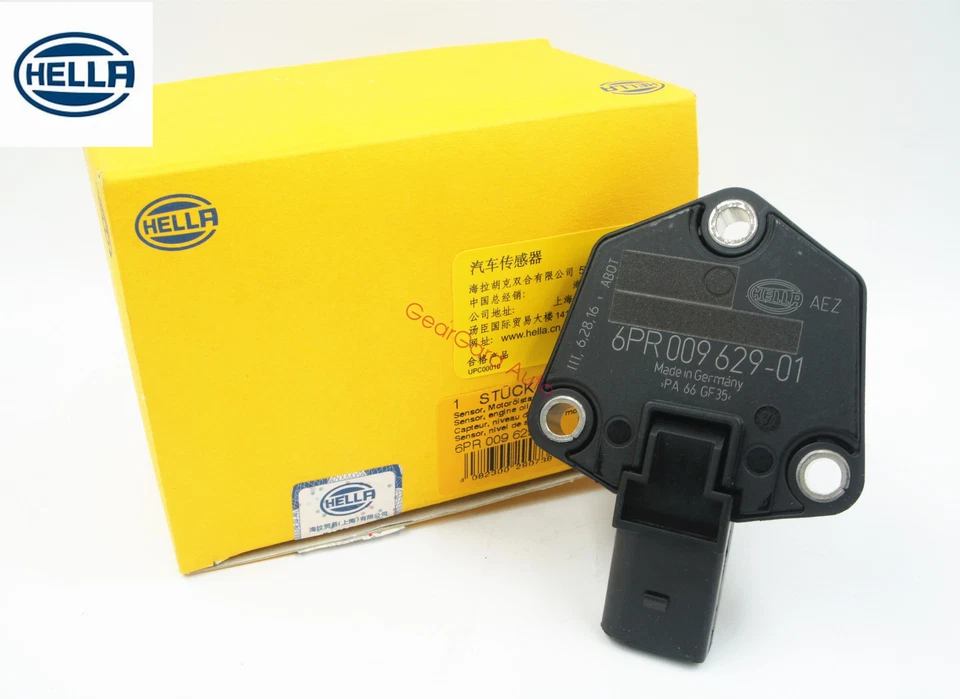 OEM HELLA Oil Level Sensor 03C907660T for Audi A3 A4 Q5 VW Jetta Golf 2006–2018 - Image 2 of 4