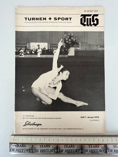 Gymnastics Sports Magazine for Gymnastics Gymnastics Game and Sports - 1978 Issue 1
