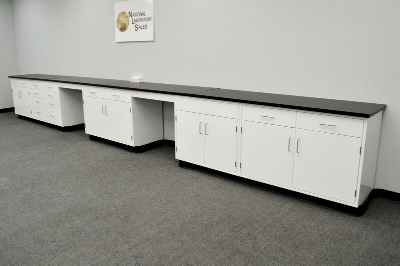 Fisher American 24' Laboratory L  Design Cabinets/ Desk  Area / Casework  E1-004