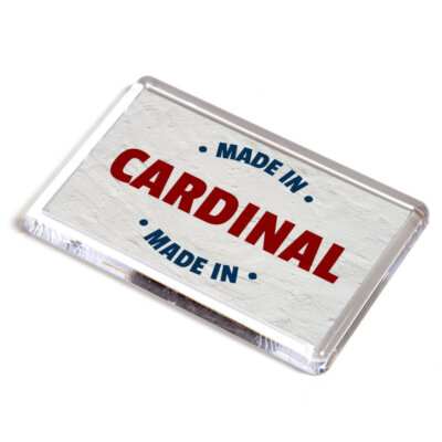 KÜHLSCHRANKMAGNET - Made in Cardinal