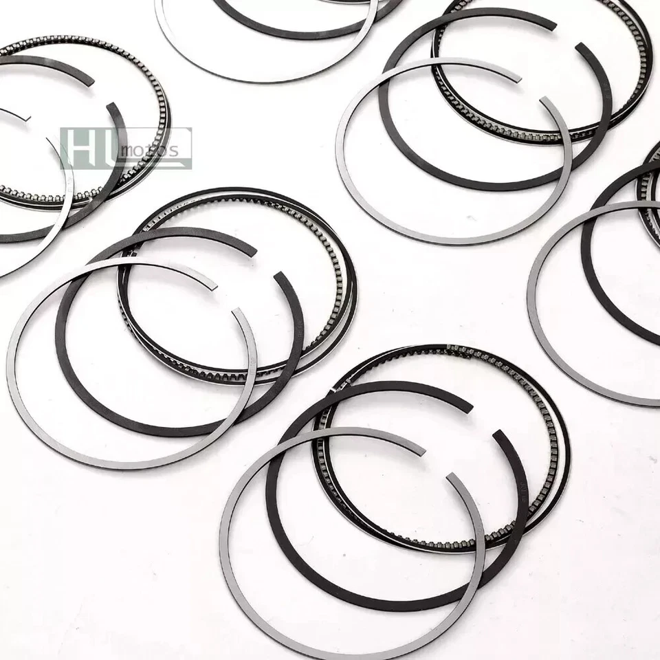 6 件 Φ97 毫米活塞环套装适用于 3.4 升保时捷 911 Carrera 991 981 Boxster Cayman S — 第 3/3 张图片