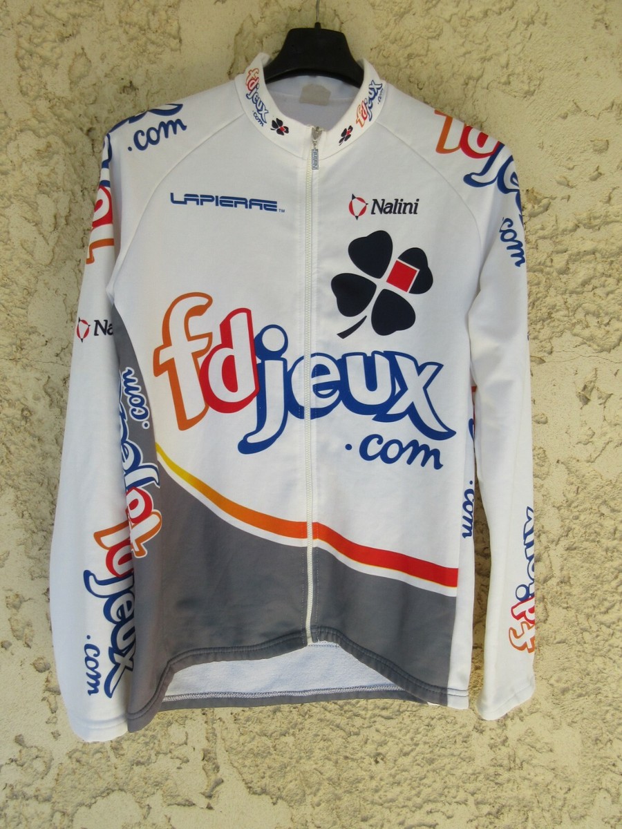 FRANCAISE DES JEUX Maillot Vintage 2005 Lapierre Cycles UCI