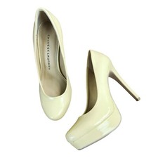 Chinese Laundry Platform Pumps Sz 7 Cream Heels