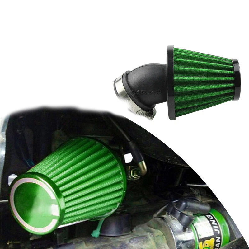 Limpiador de afinación de cono de curvatura 45 mm modificado para motocicletas moto 45 ° Foto 4 de 4