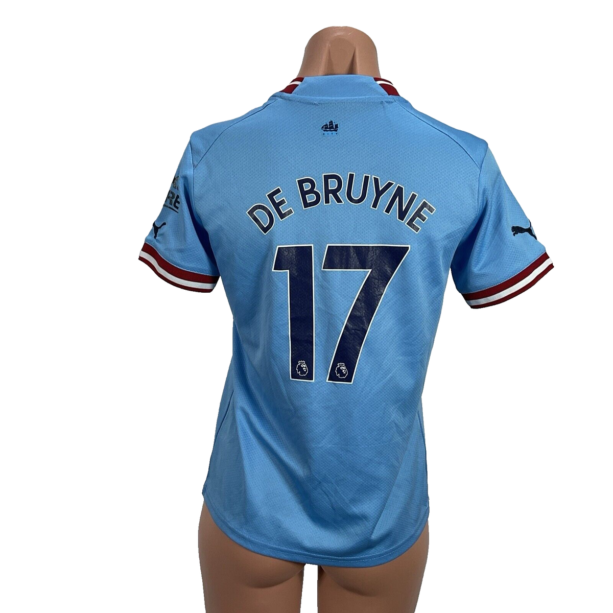 Manchester City home 22/23 jersey De Bruyne sz 26 S Soccer Futbol