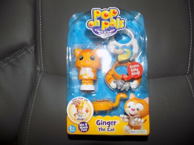 Spin Master Pop on Pals Ginger the Cat  NEW