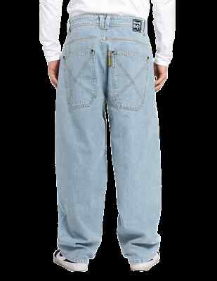 Homeboy X Tra Monster Super Loose Fit Hose Moon (blau)