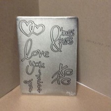 CuttleBug LOVE HUGS AND KISSES XOXO DIE CUT -RETIRED -PROVO CRAFT EUC