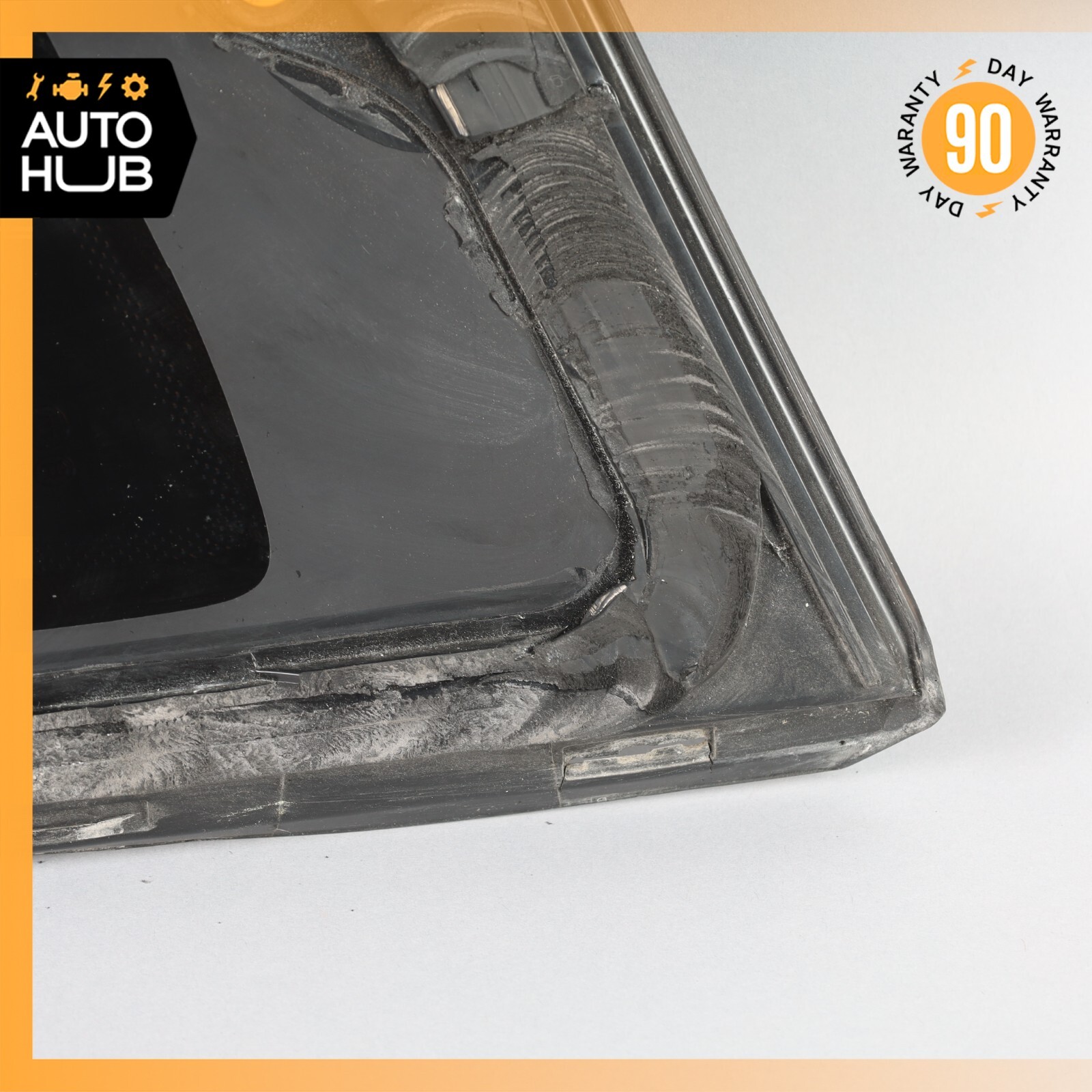 Maserati GranTurismo M145 Coupe Rear Left Side Quarter Window Glass OEM 61k