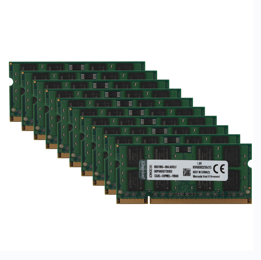 Kingston 2GB/4GB/8GB PC2-6400S DDR2-800MHz Laptop Memory RAM