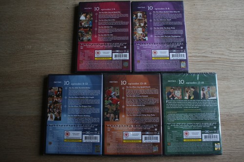 Friends - Series 10 - Vol 1-5 (2004) -Region 2 (UK) DVD - FREE UK 1ST CLASS P&P - Picture 2 of 3