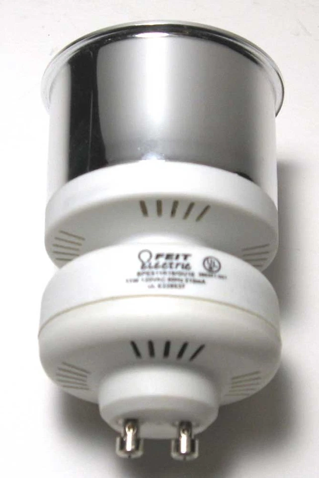 Feit Electric ECOBulb 11W / 50W 120V R16 CFL Flood GU10 Base BPESL11R16/GU10 - Image 3 of 4
