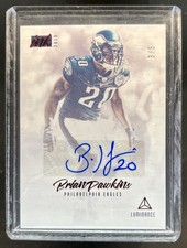 2019 Panini Luminance Brian Dawkins Ink Red Auto #/5 Eagles