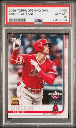 Shohei Ohtani #100 2019 Topps Opening Day card