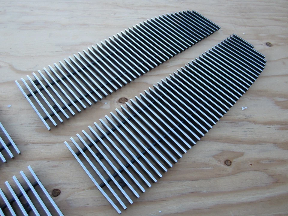 Para camioneta Dodge Ram 1500 2500 3500 2006-08 parrilla inserciones verticales de palanquilla Foto 3 de 4