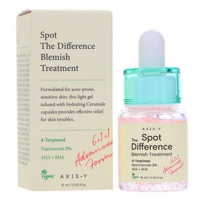 AXIS-Y SPOT THE DIFFERENCE BLEMISH TREATMENT 0.5 OZ ~ OPENED BOX