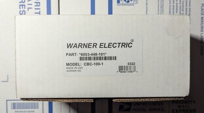 Warner Electric CBC-100-1 Clutch Brake New In Box