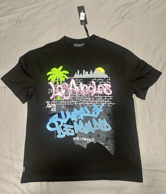 Supply And Demand Men's Graphic Tee Los Angeles Hollywood Design Sz M