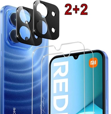 LONFEID 2x Schutzglas + 2x Kameraschutz Xiaomi Redmi 15C 4G 5G /Poco C85 Blasenfrei 9H