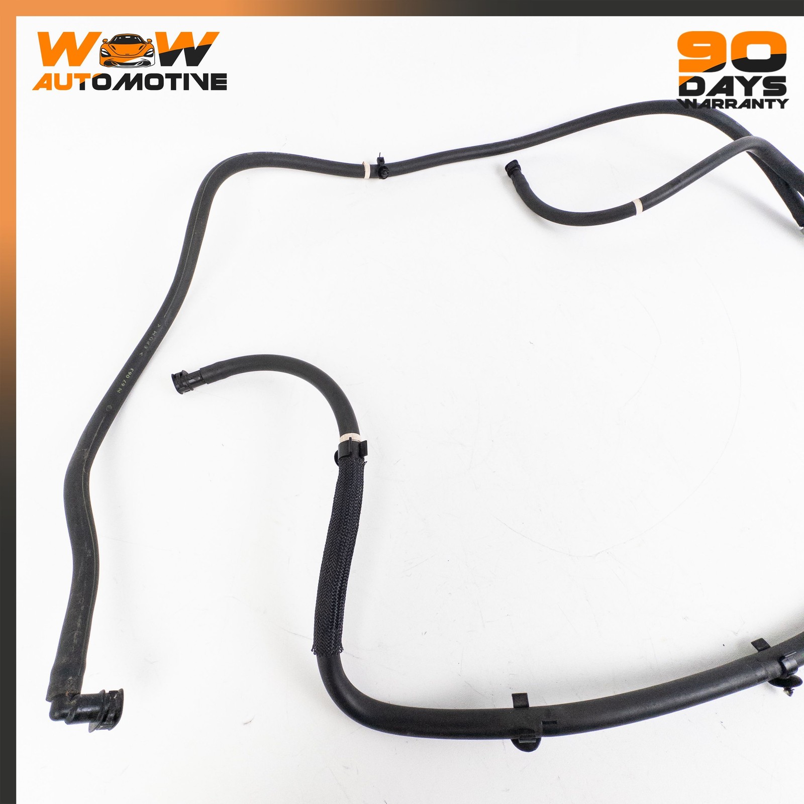 06-16 ASTON MARTIN V8 VANTAGE FRONT HEADLIGHT LAMP WASHER HOSE TUBE PIPE OEM