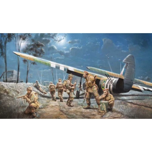 AS 51 HORSA MK.I WITH BRITISH PARATROOPERS KIT 1:72 Italeri Kit Aerei Modellino  - Immagine 2 di 4