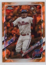 2021 Topps Chrome Update Sapphire Edition Orange 3/25 Ronald Torreyes #US324 1b3