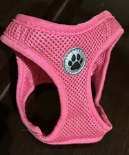 Vibrant Life Pink Mesh Adjustable, Reflective Dog Walking Harness XS Pink