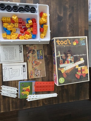 MATTEL TOG'L TOGL CREATIVE PLAY BUILDING SET PLAYSET BOXED 1967