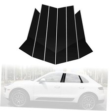 Door Pillar Post Trim Compatible with Window Pillar 2014-2022 Porsche Ma.can