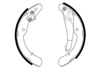 Bremsbackensatz Bremsbacken Hinten FüR Skoda Roomster 5J Octavia I Combi 1U5