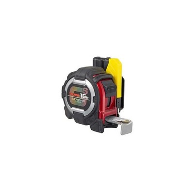 Tajima 16 Ft. x 1 In. Extra Stiff Measure Tape with Safety Belt Holder