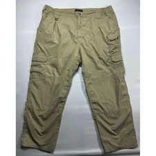 5.11 Tactical Men's Relaxed Fit TDU Khaki Cargo Tactical Pants - 44x30 (44x29)