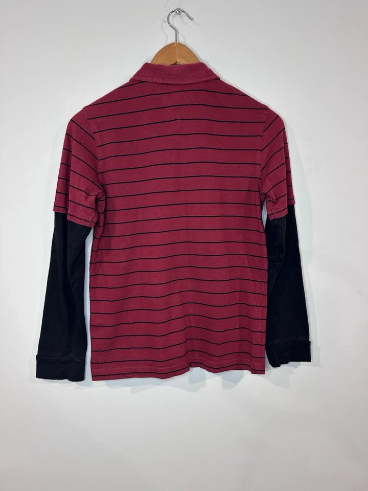 Camisa polo Tony Hawk Signature en capas para niños mediana 10-12 manga larga Y2K Foto 4 de 4