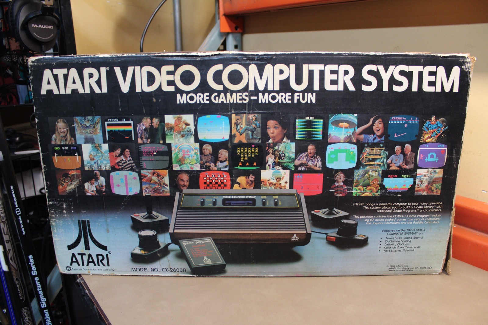 1980 ATARI2600 CX2600A Console With Original Box & Accessories | eBay