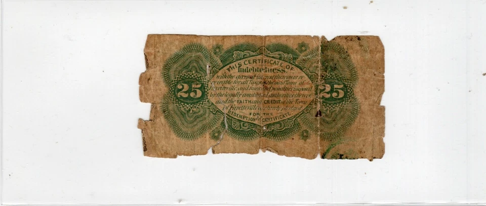 AR Fayetteville 25c; MI Washtenaw $1; NY Wayne Co $5; OH Sandusky $2 - 4 pieces - Image 2 of 4