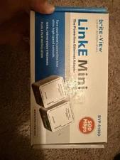 Brite-View LinkE Mini Powerline Ethernet Adapter 500 Mbps, BVP-5100D, NEW