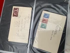 GB album First Day Cover FDC SHS FROM 1936 TO 1970 106 ITEMS MANY SLOGANS slipca