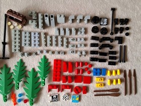 1994 LEGO KING KAHUKA'S THRONE SET, COMPLETE WITH MANUAL