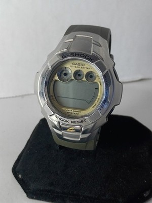 CASIO G-SHOCK G-7100D E-DATA MEMORY ALARM QUARTZ MEN'S WATCH - **NEEDS BATTERY**