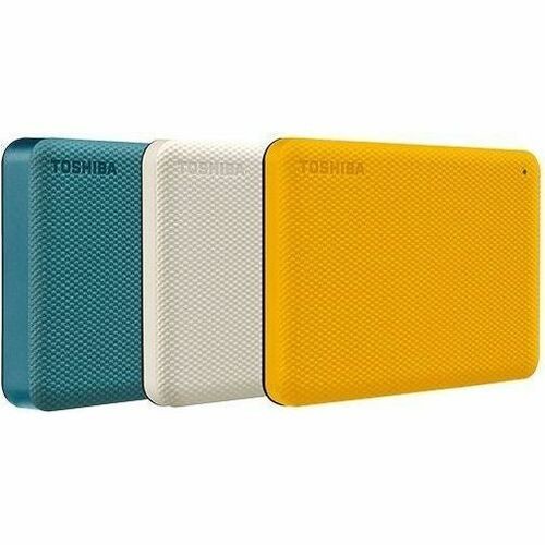 Toshiba Canvio Advance Plus HDTCA40XGCCB 4 TB Portable Hard Drive External Green - Picture 1 of 2