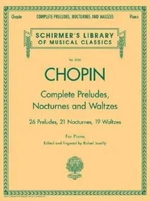 Frederic Chopin | Complete Preludes, Nocturnes & Waltzes: Schirmer Library of...