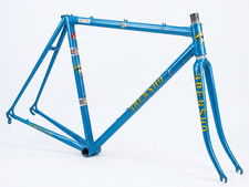 Steel and Fork Blue Vintage Bicycle Frames for sale | eBay