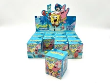 Spongebob Style Blind Box Set 12 Sealed Boxes With Display Case