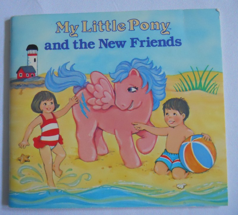 Vintage 1984 My Little Pony New Friends G1 Firefly Storybook Random House Book