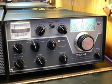DEFECTIVE Beautiful Late SN Drake TR4 transceiver WRare Drake Factory Ta G3D