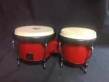 L.P. Aspire Wooden Bongos 2000's - Red