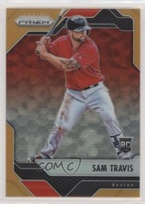 2017 Panini Chronicles Prizm Orange Prizm 15/399 Sam Travis #25 9pd