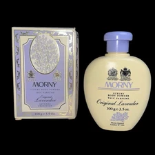 Morny Original Lavender Luxury Body Powder 3.5oz (100g) Discontinued