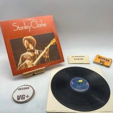 Stanley Clarke- Self Titled  VG+/VG  Ultrasonic Clean  Monarch Pressin